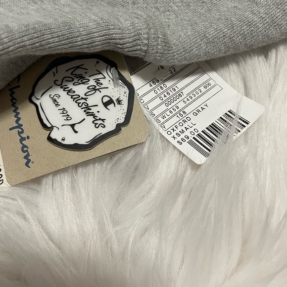 Champion Oversized Cropped Hoodie - Picture 2 of 3